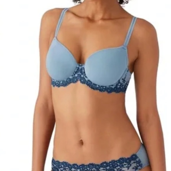 Wacoal Embrace Lace Contour Bra Wacoal Embrace Lace Contour Bra Size 32D NWT - Picture 5 of 5